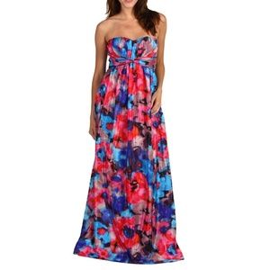 Twist Front Maxi Dress